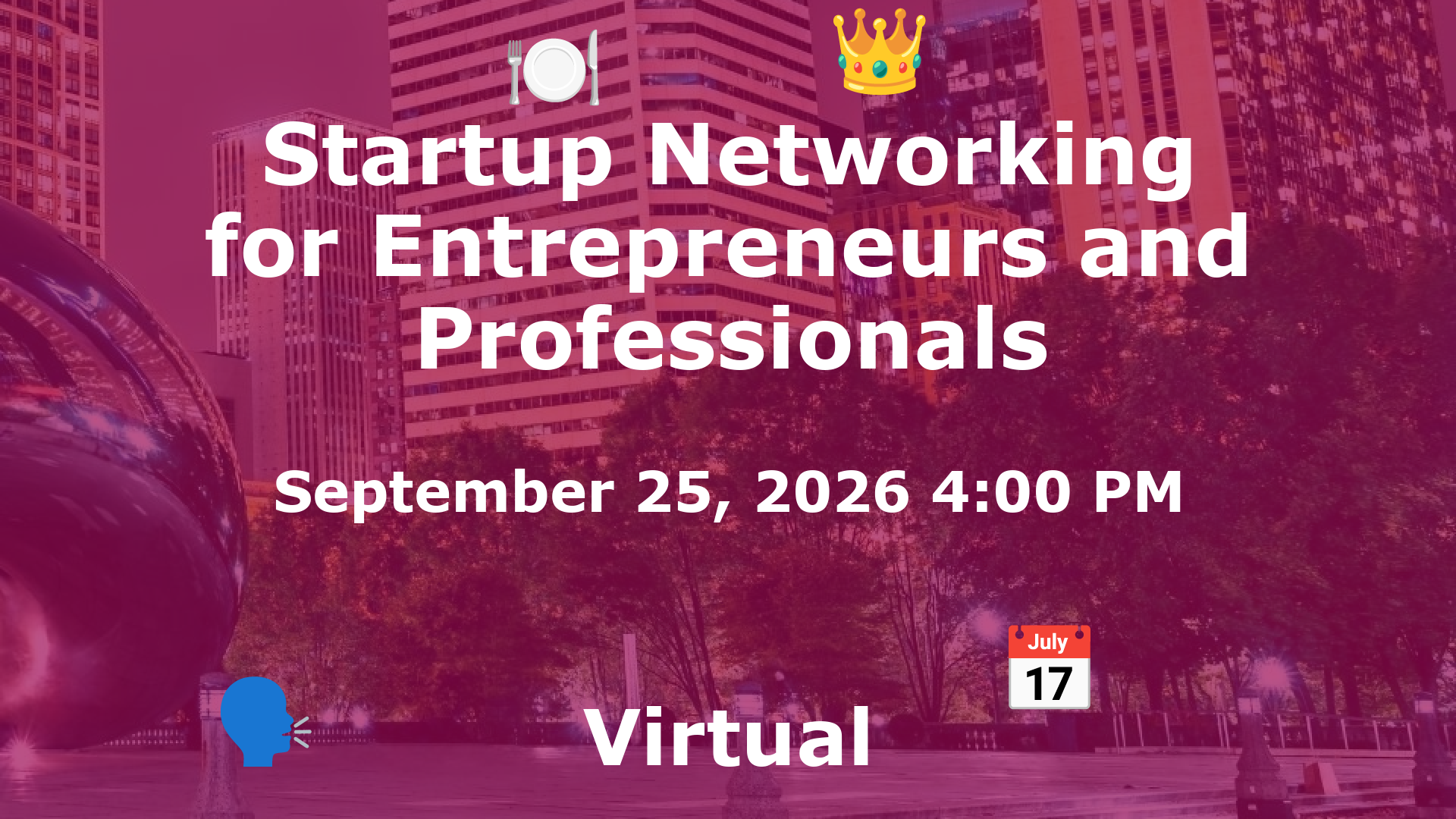 Startup Networking for Entrepreneurs and Professionals event image